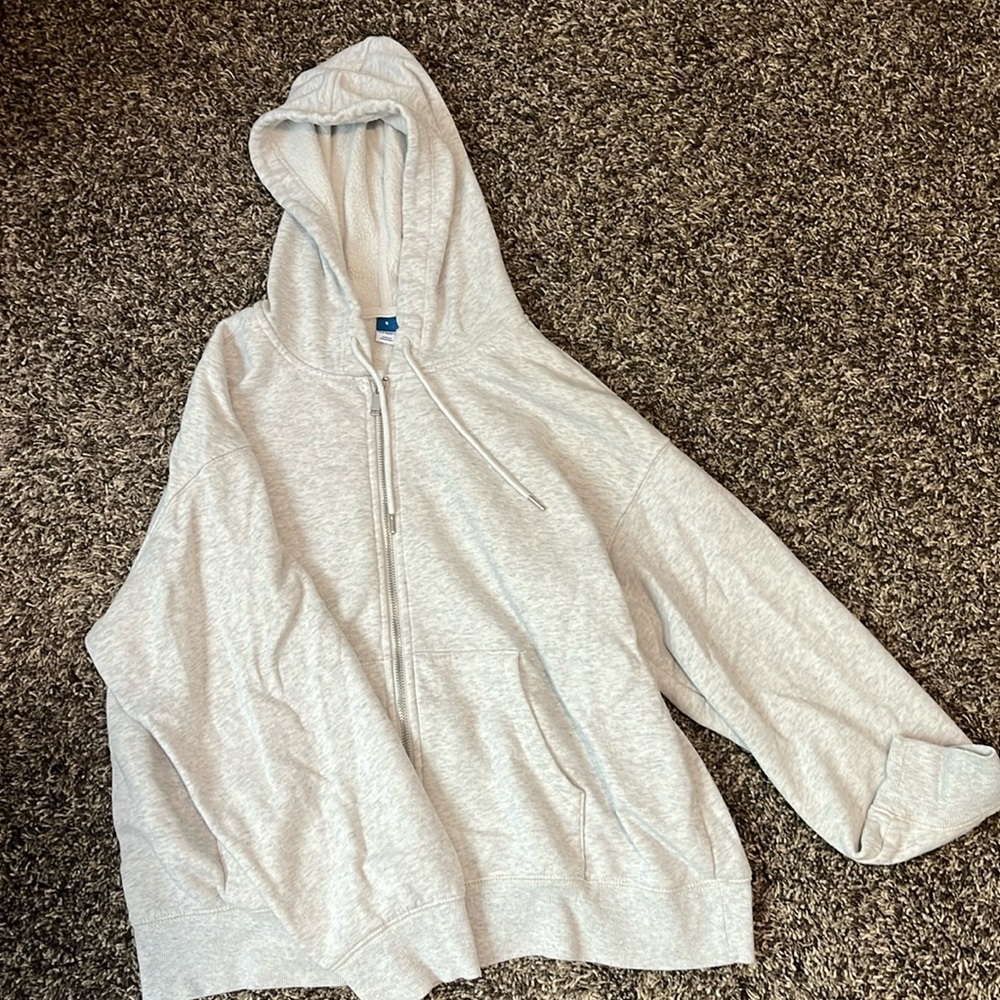 Oldnavy grey zip up